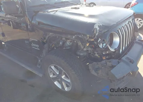 2019 Jeep Wrangler Unlimited Sahara 4X4 z USA, uszkodzony, nr VIN 1C4HJXEGXKW615363